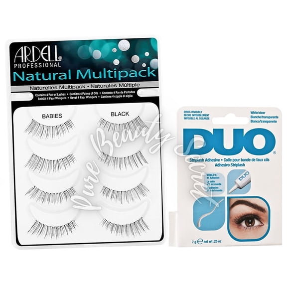 Ardell Naturals Babies (61486)   Adhesive Duo Striplash White/Clear (Blue 68010)