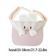 thumbnail image 3 of Long Brims Sun Hat for Women Cartoon Ear Open Top Sun Beach Hat Sun Protective Hat Kids Girl Foldable Visor Hat, 3 of 4