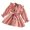 Pink, variant on XEGLSBU Dresses for Girls Party 8 Yr Kids Double Trench Coat for Girls Elegant Long Sleeve Ruffle Fall Outerwear with Waist Tie for Toddler Pink Size 5-6 Years