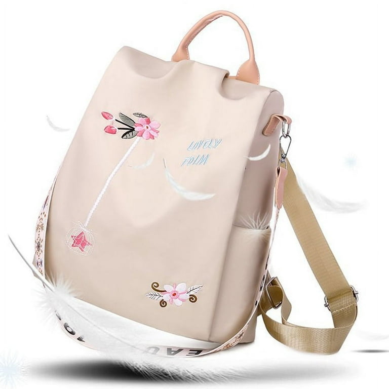 YIZISTORE Original Printed Oxford Backpack Women's Casual Large