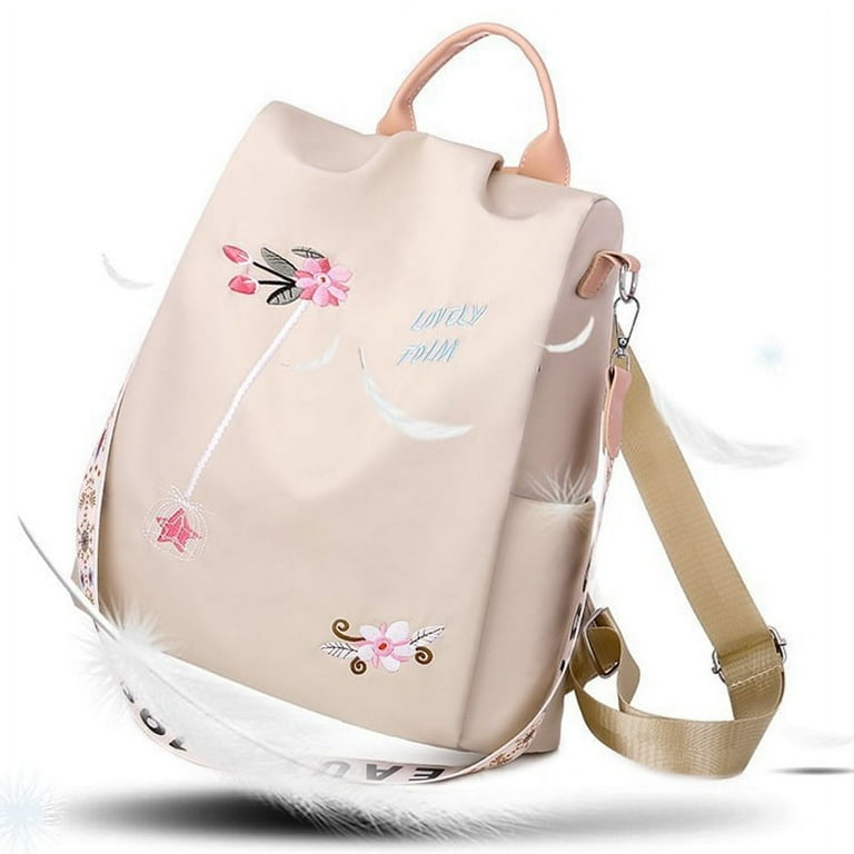 YIZISTORE Original Printed Oxford Backpack Women's Casual Large