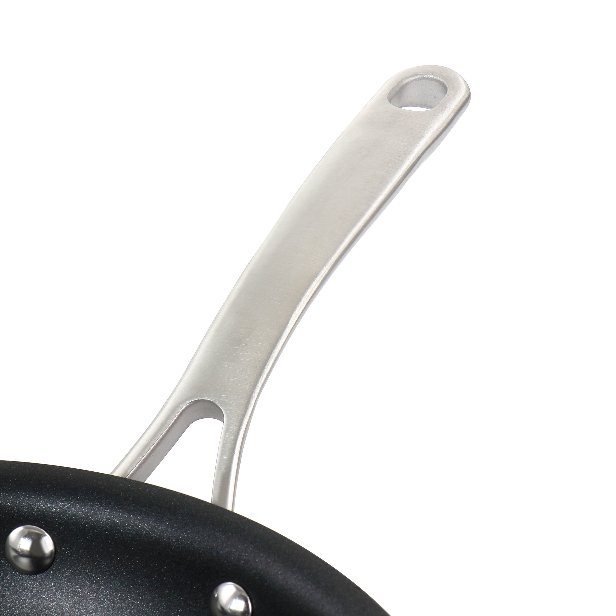 Martha Stewart Everyday 10 Piece Nonstick Hard Aluminum Cookware Set in Matte Black