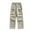 B_ Beige, variant on YLSDY Men's Cargo Pants Casual Tapered Joggers Stretch Elastic Waist Drawstring Big and Tall Sweatpants with Multi Pockets Khaki XL