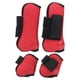 thumbnail image 2 of Botas de tendón de caballo espesar protección de carcasa de PU botas de caballo Protector de pierna para montar a caballo, 2 of 8
