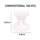 thumbnail image 2 of Mini resina gomosa 3D oso perla 3D mariposa cristal lindo oso de dibujos animados mariposa uñas diamantes de imitación DIY arte de uñas accesorios de manicura adornos de uñas para hacer joyas DIY, 2 of 5
