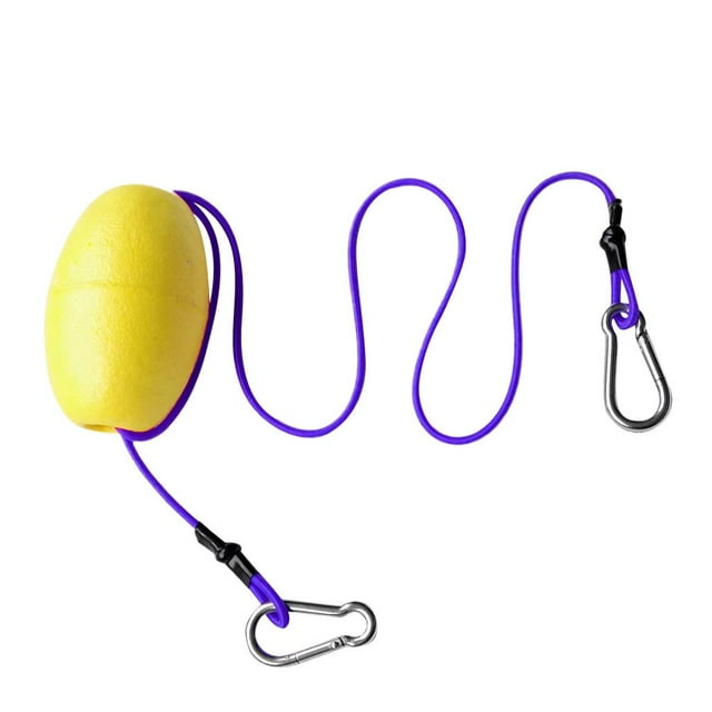 Almencla Kayak Tow Throw Line Floating Accessory Leash Yellow + Yellow +