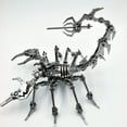 thumbnail image 3 of 3D Puzzle DIY Assembly Scorpion Toys DIY Stainless Steel Model Decoration Ornaments New, 3 of 7
