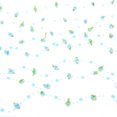 thumbnail image 4 of 5m Flores Falsas Perla Artificial Cadena Nupcial Flor Ramo de Boda Decoración Decoración (Azul), 4 of 8