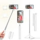 thumbnail image 1 of Trípode Selfie Stick, trípode retráctil de 40 pulgadas para iPhone con control remoto inalámbrico y luz, trípode portátil para fotografía, transmisión en vivo, grabación de vídeo, compatible con todos, 1 of 5