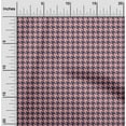 thumbnail image 2 of oneOone Cotton Cambric Light Pink Fabric Houndstooth Dress Material Fabric Print Fabric By The Yard 42 Inch Wide, 2 of 4