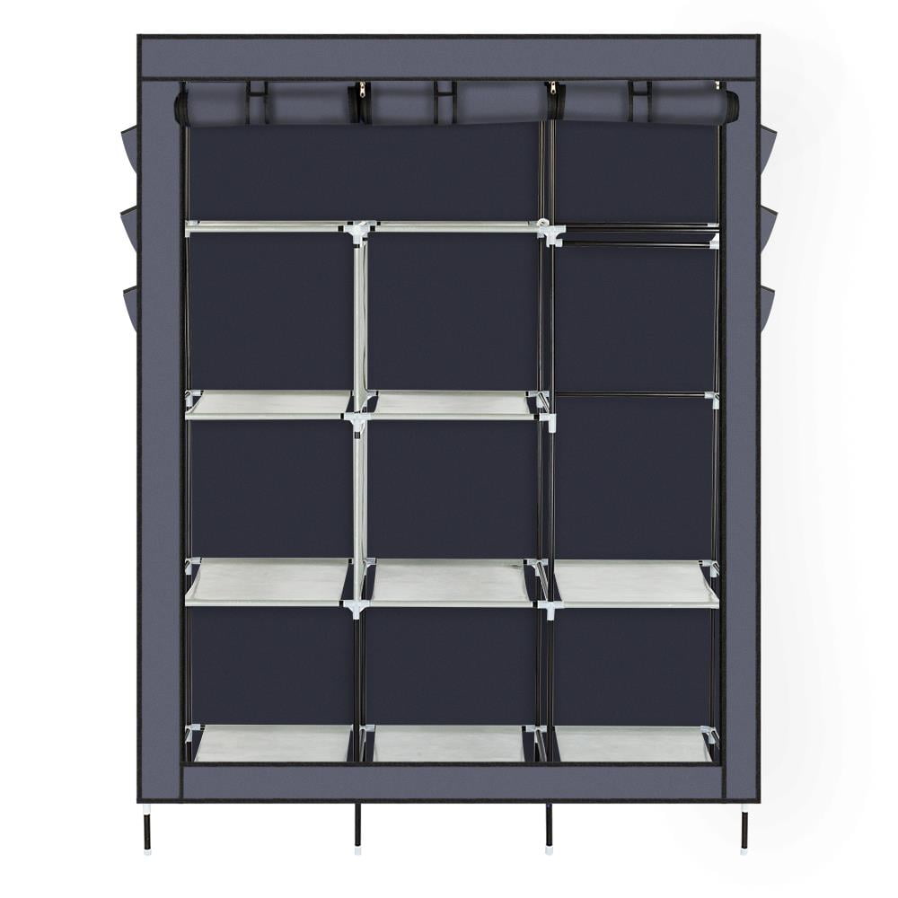 Ktaxon 69" Portable Closet Wardrobe Clothes Rack Storage Organizer & Shelf Home Cabinet