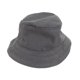 thumbnail image 4 of Sombrero de muñeca portátil, sombrero de cubo en miniatura, sombrero de pescador, tocado de tela suave. Gris, 4 of 8