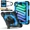Blue, variant on Case for iPad Mini 7 A17 Pro 2024 / iPad Mini 6 2021 8.3 Inch with Rotating Stand Pencil Holder Hand/Shoulder Strap, Heavy Duty Shockproof Protective Cover for iPad Mini 7th/6th Generation 8.3"