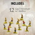 thumbnail image 3 of Wargames Delivered SPQR: Gaul - Tribesmen with javelins - 28mm Miniatures Wargaming - Includes 12 Warlord Resin Models, Digital Bundle - Plastic Roman Model Kit by Warlord Games, 3 of 6