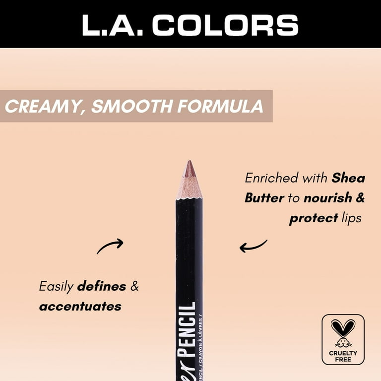 L.A. COLORS Lipliner Pencil, Copper Bronze, 0.035 fl oz