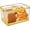 Large-Yellow, variant on Bread Box Bread Boxes for Kitchen Counter Airtight, Time Recording Bread Storage Container with Lid, Bread Keeper for Homemade Bread, Toast, Bagel, Donut and Cookies, White