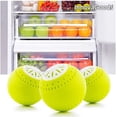 thumbnail image 1 of 3pcs-For Refrigerator, ABS and Activated Carbon, Yellow, 1 of 4