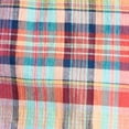 thumbnail image 4 of TOMMY HILFIGER Womens White Pocketed Elastic Waist Drawstring Logo Plaid Shorts XL, 4 of 5