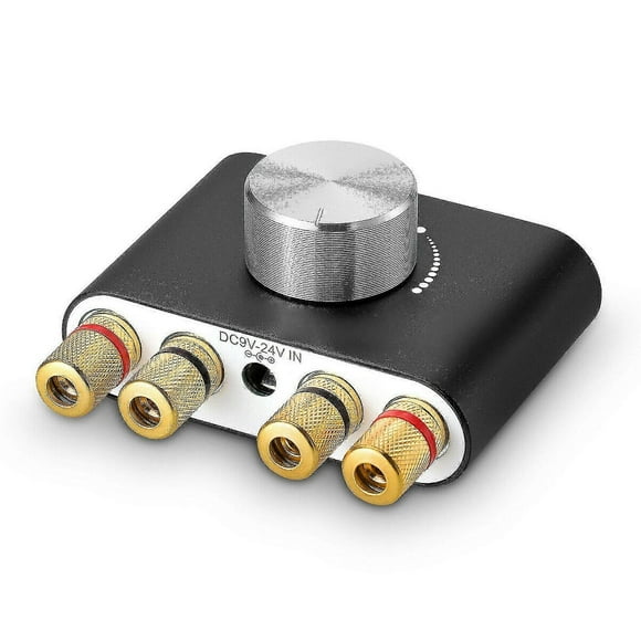 Amplificador de audio estéreo Bluetooth 5.0, receptor, 2 canales, clase D, miniamplificador Hi-Fi