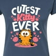 thumbnail image 3 of Garfield  - Cutest Kitty Ever  - Juniors Fitted Graphic T-Shirt, 3 of 5