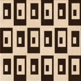 thumbnail image 1 of Ahgly Company Machine Washable Indoor Square Transitional Deep Peach Orange Area Rugs, 7' Square, 1 of 7