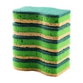 thumbnail image 1 of Thickened Wood Pulp Cotton Dishwashing Sponge Wipe Is Not Easy To Oil Double Sided Household Rag Kitchen Cleaning Dishcloth Kitchen Cleaning Supplies Scrub for Household Use, Bathroom, Kitchen, 1 of 4