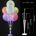 thumbnail image 1 of Soporte de Globos LED para decoración del hogar y fiesta, suministros de Globos de aluminio de látex, arco de soporte, decoración de boda, 1 of 4