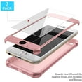 thumbnail image 4 of iPhone 6S Plus Case, ORETech iPhone 6 Plus/6S Plus Case with [2 x Tempered Glass Screen Protector] 360° Shockproof, 4 of 5