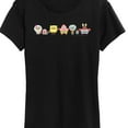 thumbnail image 3 of Spongebob Squarepants - Adorabob Lineup Full Color - Women's Short Sleeve Graphic T-Shirt, 3 of 6