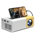 thumbnail image 1 of Mini Projector Mobile Phone, Small Projector 1080P Full HD Supports Projector, 1 of 5