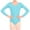 Sky Blue, variant on Miqool Kids Girls Long Sleeve Ballet Dance Leotard Gymnastics Ballroom Dancewear Active Bodysuit Shirt Tops
