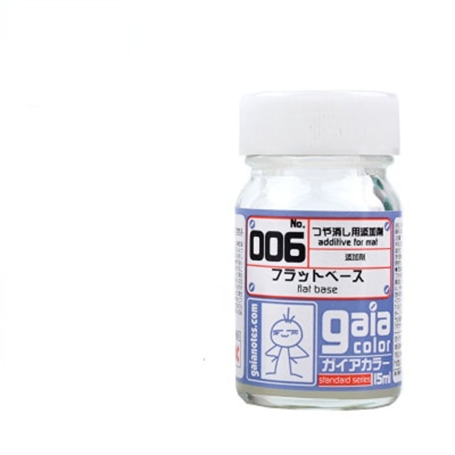 Gaia Color 006 Flat Clear Additive 15ml Model Paint Auxiliary for Gundam