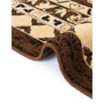 thumbnail image 7 of Unique Loom Taftan Collection Area Rug - Oasis (9' x 12' Rectangle Brown/Cream), 7 of 7