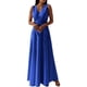 thumbnail image 1 of Gibobby Vestidos de fiesta largos de noche Vestido largo de cintura alta sin mangas informal de verano para mujer Vestido bohemio de noche(Azul,M), 1 of 5