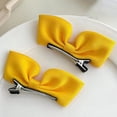 thumbnail image 5 of 2PCS New Korean Bow Hairpins Children Sweet Cute Headwear Girls Clips Barrettes Hairgrips Hair Accessories, 5 of 10