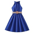 thumbnail image 1 of Robes Décontractées pour Ados Robe Trapèze Mignonne Robe d'Été pour Ados Robes pour Tout-Petites Filles 7-8 Ans, 1 of 5