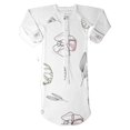 thumbnail image 1 of Goumikids Bébé Robe de Nuit Bambou Organique Pyjama Pyjama Vêtements, 3-6M Floral, 1 of 5