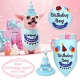 thumbnail image 2 of OutmaxHome Dog Birthday Party Supplies, Dog Birthday Bandana Set, Dog Boy Girl Birthday Party Hat for Large Medium Small Dogs Pet, 2 of 6