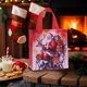 thumbnail image 3 of Bolsas de Regalo de Navidad Bolsa de Compras de Papel Rojo de Navidad Bolsa de Envoltura de Regalo de Vacaciones Bolsas de Regalo Pequeñas, 3 of 6
