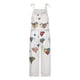 thumbnail image 4 of ICHUANYI Clearance Women Fashion Casual Printed Pocket Romper Long Playsuit Strap Camis Jumpsuit(Multicolor, M) ICHUANYI WER2023080908203, 4 of 8