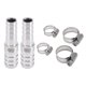 thumbnail image 1 of Ofertas Únicas 1 Juego de Accesorios de Manguera Barb de 19/32"x15/32" Conector Reductor para Aire Agua Aceite Gas Combustible Acero Inoxidable Tono Plateado con Abrazaderas, 1 of 1