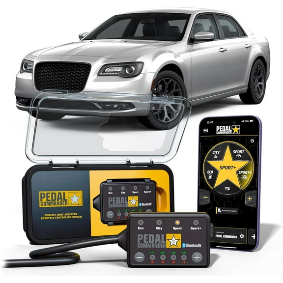 PEDAL COMMANDER for Chrysler 300 2007-2023 Throttle Response Controller - Fits: Base Model, C, LX, S, Limited, SRT-8, Touring, Chrysler Accessories & Performance Parts - PC31