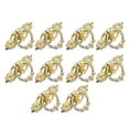 thumbnail image 3 of 10 Pcs Antique Alloy Handle Retro Drawer Pull Ring Cabinet Handle Hanging Ring, 3 of 7