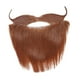 thumbnail image 3 of Disfraz divertido de vello facial con bigote falso para Halloween, festivales, fiestas y hombres. marrón, 3 of 8