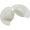 White, variant on 1pair Thickness Soft Shoulder Pads Sewing Shoulder Pads 5cm Foam for Blazer T-shirt
