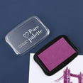 thumbnail image 1 of MYG Large Stamp Pads, Ink Pads, Solid Colors Available for Craft Scrapbooking Fingerpaint on Paper Wood Fabric (Purple), 1 of 6
