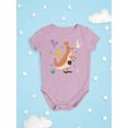 thumbnail image 3 of Kangaroo Doodle Style Safari Bodysuit Infant -Image by Shutterstock,  12 Months, 3 of 4