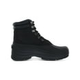 thumbnail image 2 of WEATHERPROOF VINTAGE Mens Black Mixed Media Removable Insole Waterproof Round Toe Platform Lace-Up Duck Boots 12 M, 2 of 4