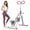 Pink Upgrade, variant on Stair Stepper for Home, Upgrade Vertical Climber Workout Machine with Adjustable Handlebar and Foldable Design for Full-Body Exercise