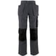 thumbnail image 1 of Alexandra - Pantalones de Trabajo Holster para Mujer (Gris/Negro) Alexandra UTRW6056_greyblack, 1 of 2